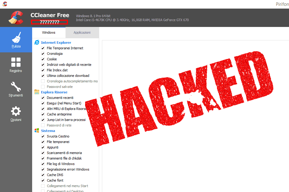 ccleaner malware removal