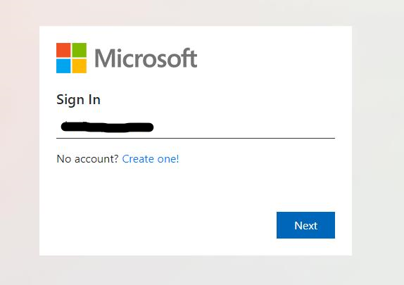 Login Page Screenshot